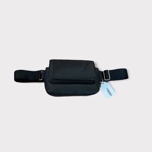 KARA leather waist bag cross body  bag